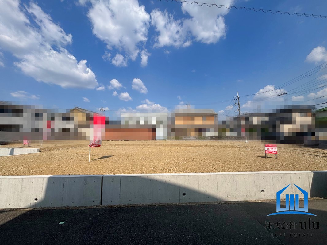 上牧町滝川台　3区画分譲地